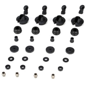 Shock Plastics & ball set LOSB2855 | Shock Parts