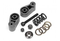 102165 Baja Servo Saver set Gunmetal | Steering Componets