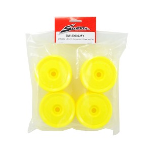 SWorkz 1/8 UFO Wheel Set (4) (Yellow) | Buggy rims