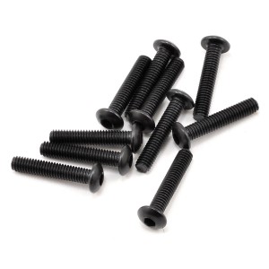 SWorkz 3x15mm Button Head Screw (10) | Bolts, Screws, Nuts, Washers & Ball Studs | Bolts, Screws, Nuts, Washers & Ball Studs