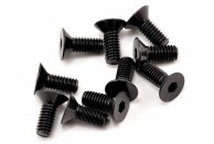 SWorkz 4x10mm Flat Head Screw (10) | Bolts, Screws, Nuts, Washers & Ball Studs | Bolts, Screws, Nuts, Washers & Ball Studs