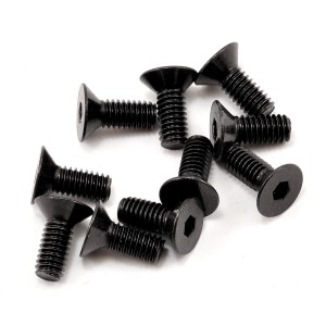 SWorkz 4x10mm Flat Head Screw (10) | Bolts, Screws, Nuts, Washers & Ball Studs | Bolts, Screws, Nuts, Washers & Ball Studs