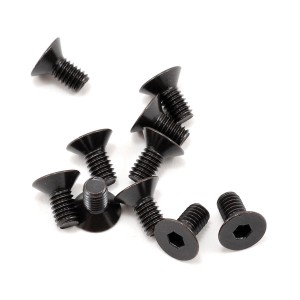 SWorkz 4x8mm Flat Head Screw (10) | Bolts, Screws, Nuts, Washers & Ball Studs | Bolts, Screws, Nuts, Washers & Ball Studs