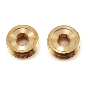 SWorkz S350 Brass Pivot Ball Balance Nut (5.5g) (2) | Bolts, Screws, Nuts, Washers & Ball Studs | Alloy  & Option Parts | Bolts, Screws, Nuts, Washers & Ball Studs | Alloy  & Option Parts