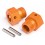  24mm Rear Hex Hub Set (Orange)