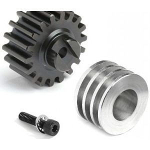 86498 HD 18T Pinion Gear, with Alloy Heatsink | Diff Drivetrain & Gears