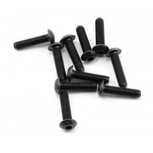  ProTek RC 5x20mm "High Strength" Button Head Screws (10) | Button Head Hex Bolts