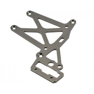 HPI Rear Upper Plate (Gunmetal) | Chassis