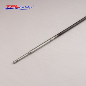 1/4 inch welded flexi shaft 600mm with drive dog | Driven Line parts