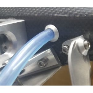 Aluminum grommet for tubing | Water Cooling  | Other Hull fittings 