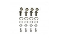 C-HUB SCREW/FLANGE KIT 4PCE  | Thunderbolt 2 Parts | Monster Truck Parts